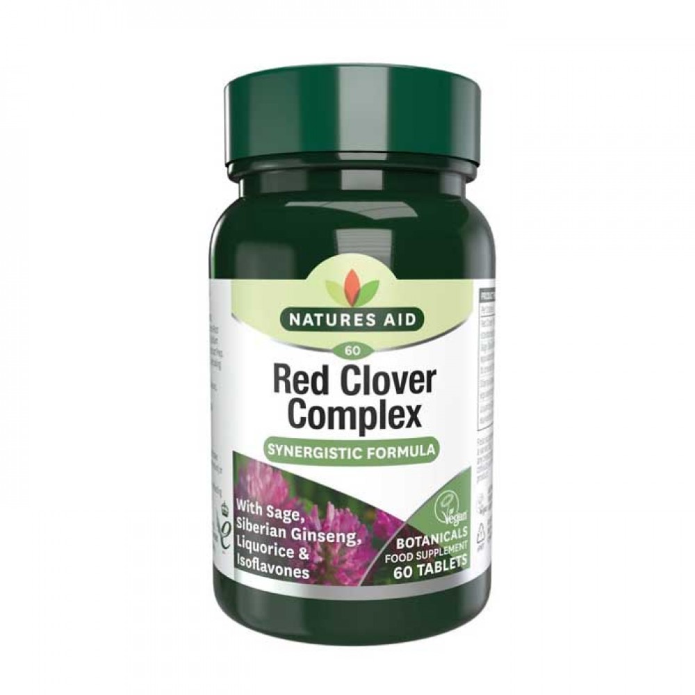 Red Clover Complex 60 ταμπλέτες - Natures Aid / Εμμηνόπαυση - Φυτικά Συμπληρώματα