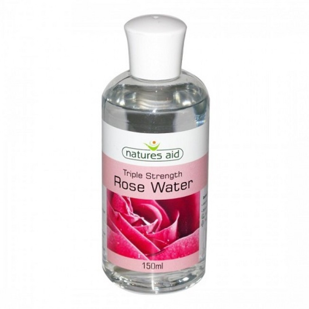 Rose Water Triple Strength 150ml - Natures Aid / Ροδόνερο