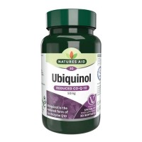 Ubiquinol 50mg (KanekaQH) 30 Softgels Natures Aid