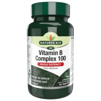 Vitamin B Complex 100 TR 30 tabs - Natures Aid