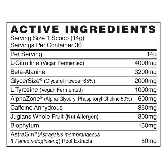 Menace Pre Workout 435g - Naughty Boy