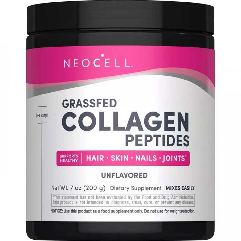 Grassfed Collagen Peptides 200g - Neocell Grassfed Collagen Peptides 200g - Neocell