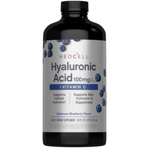 Hyaluronic Acid BlueBerry Liquid 473 ml - NeoCell Hyaluronic Acid BlueBerry Liquid 473 ml - NeoCell