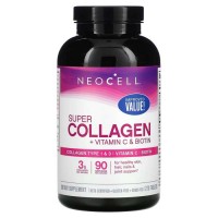 Super Collagen + Vitamin C & Biotin 270 tabs - NeoCell