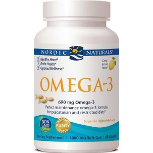 Omega-3 60 softgels / Nordic Naturals - Lemon
