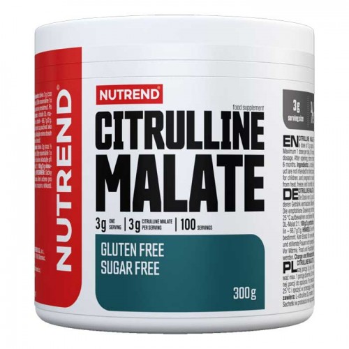 Citrulline Malate 300 gr - Nutrend Citrulline Malate 300 gr - Nutrend