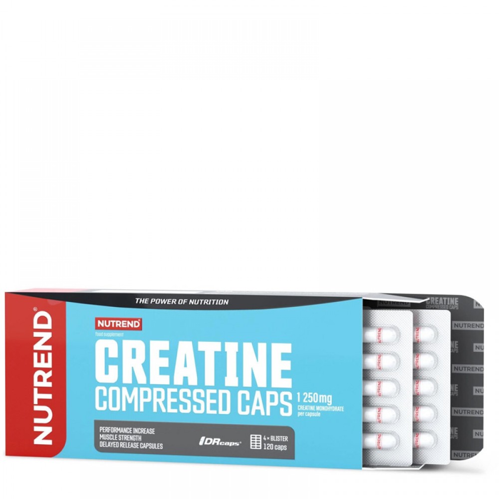 Creatine Compressed 120 caps 1250 mg - Nutrend