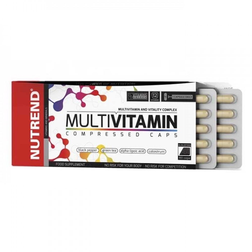 MultiVitamin Compressed 60caps - Nutrend