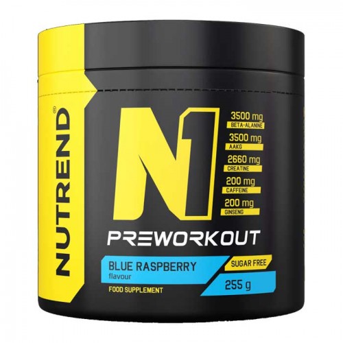 N1 Preworkout 255g - Nutrend N1 Preworkout 255g - Nutrend