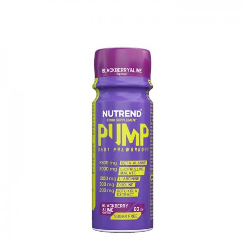 Pump Shot 60 ml preworkout - Nutrend