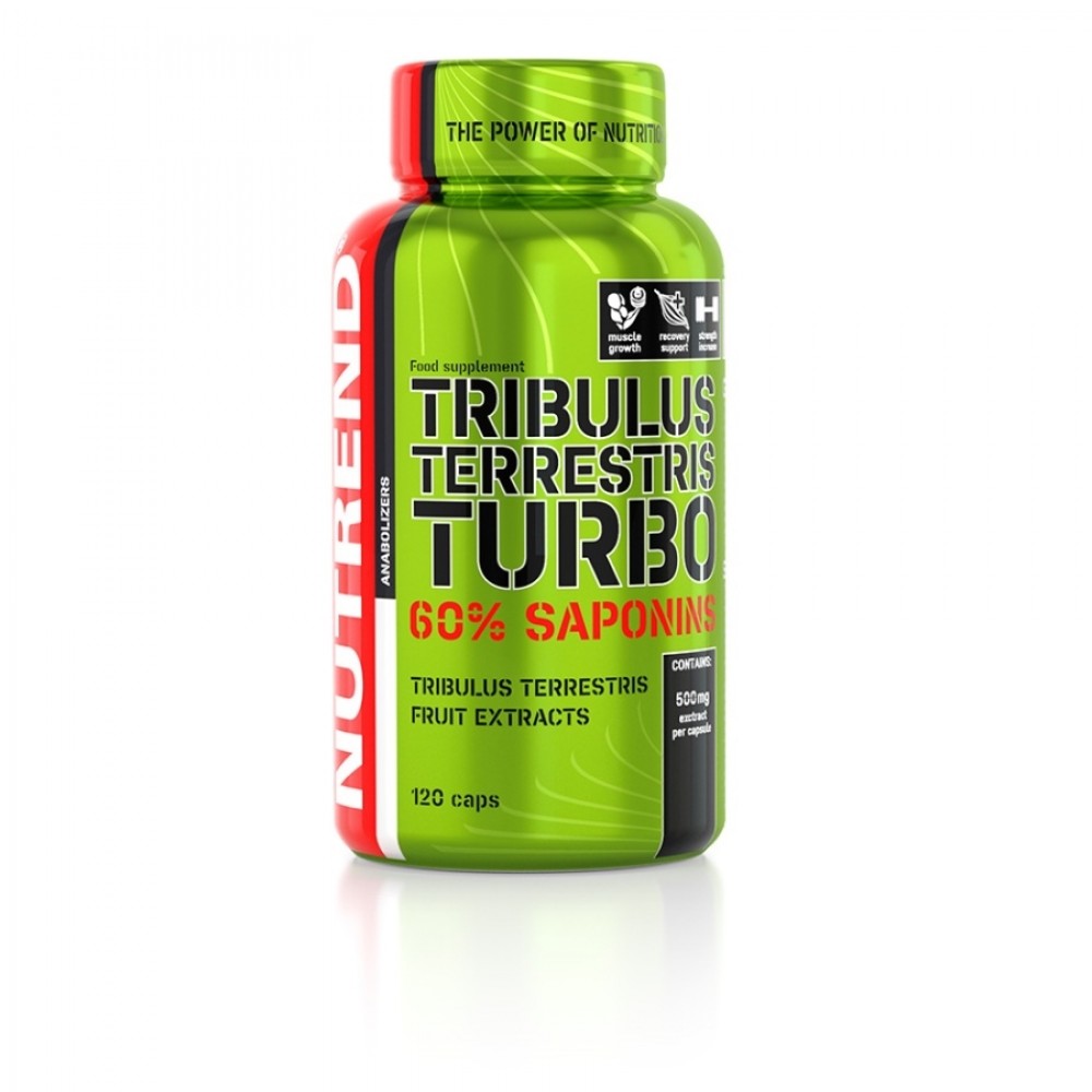 Tribulus Terrestris Turbo 120 κάψουλες - Nutrend / Σεξουλική Υγεία