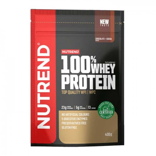 100% Whey Protein 400g - Nutrend 100% Whey Protein 400g - Nutrend