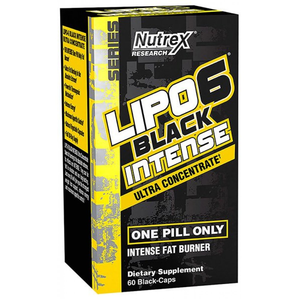 Lipo-6 Black Intense UC 60 κάψουλες - Nutrex / Λιποδιαλύτης