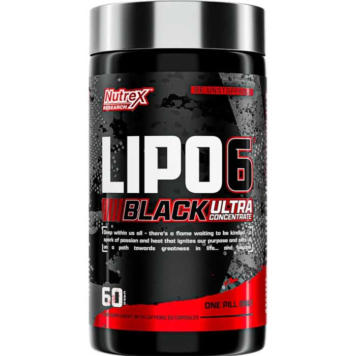 Lipo-6 Black Ultra Concentrate 60 caps - Nutrex