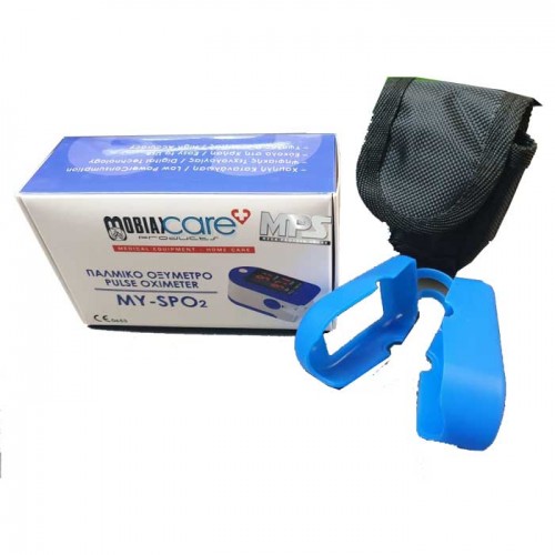 Παλμικό Οξύμετρο Δακτύλου My-SPO2 - Mobiak (με δώρο 2 θήκες)