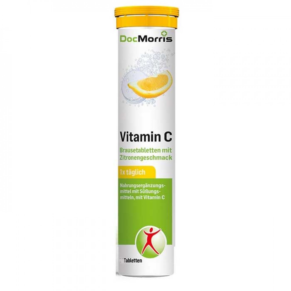 Vitamin C 20 αναβράζοντα δισκία Λεμόνι - DocMorris