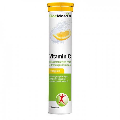 Vitamin C 20 αναβράζοντα δισκία Λεμόνι - DocMorris Vitamin C 20 αναβράζοντα δισκία Λεμόνι - DocMorris