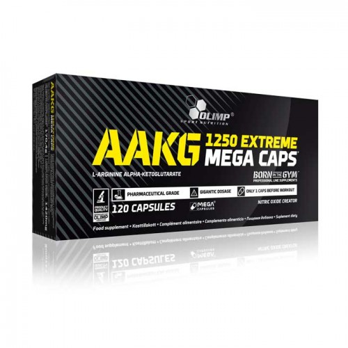 AAKG 1250 Extreme Mega Caps 120 caps - Olimp AAKG 1250 Extreme Mega Caps 120 caps - Olimp