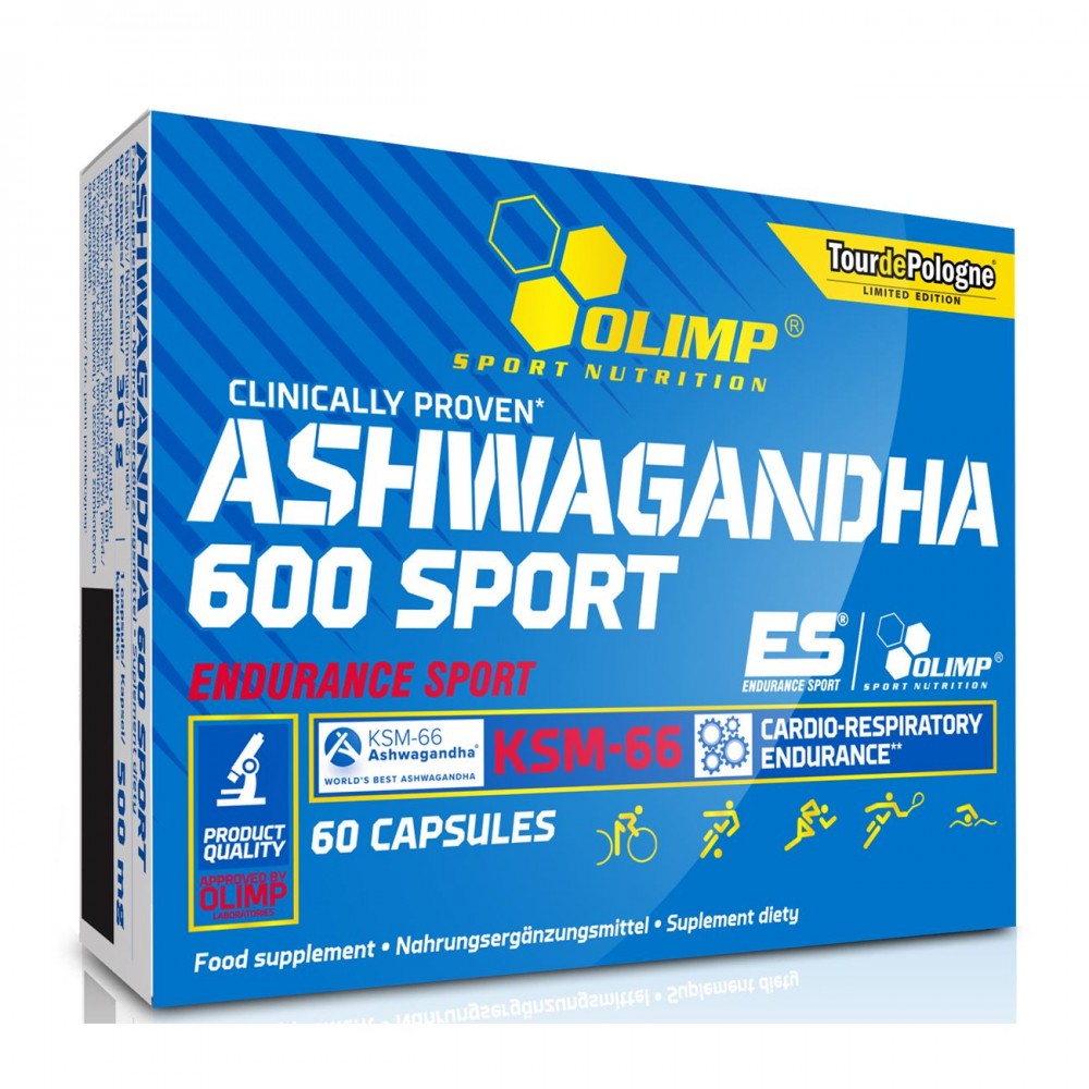 Ashwagandha 600 Sport 60 κάψουλες - Olimp / Ανοσοποιητικό Αγιουρβέδα