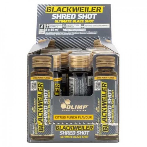 Blackweiler Shred Shot 9x60ml - Olimp Blackweiler Shred Shot 9x60ml - Olimp