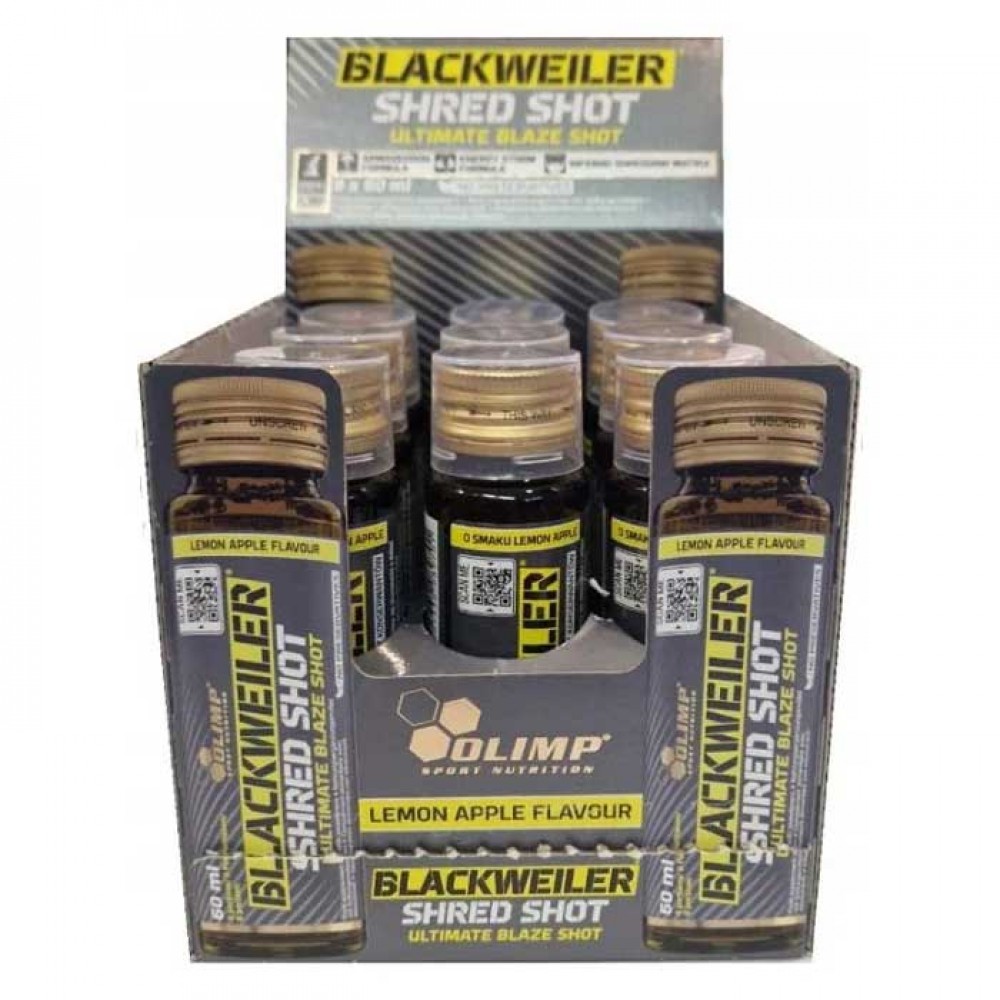 Blackweiler Shred Shot 9x60ml - Olimp