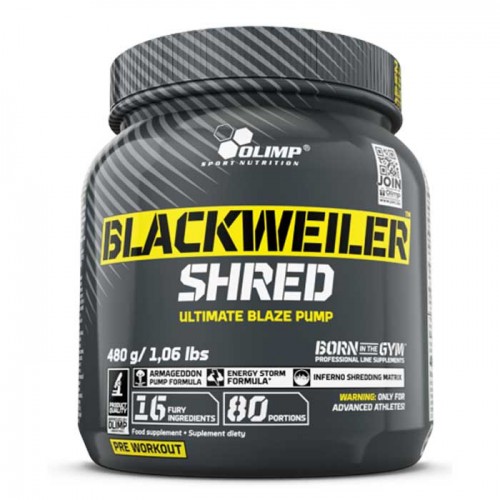 BlackWeiler Shred 480gr - Olimp BlackWeiler Shred 480gr - Olimp