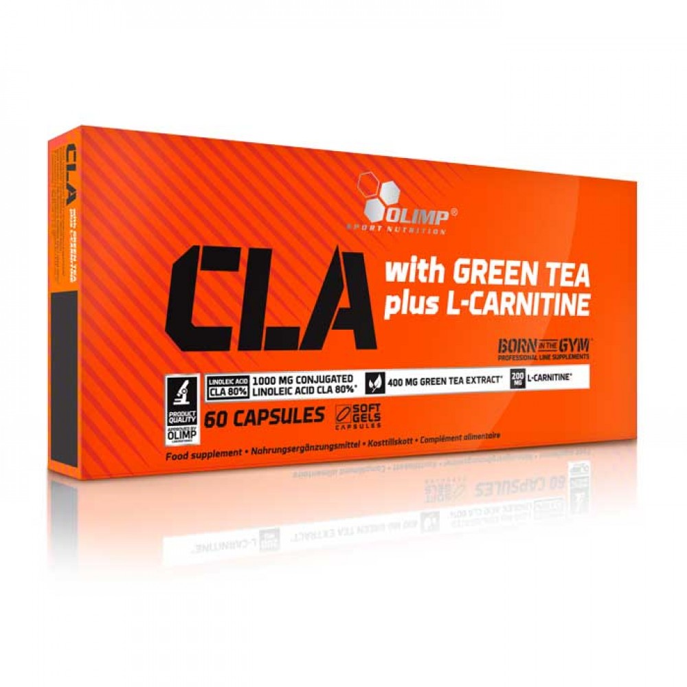CLA Green Tea +L- Carnitine Olimp 60 κάψουλες / Λιποδιαλύτης - CLA