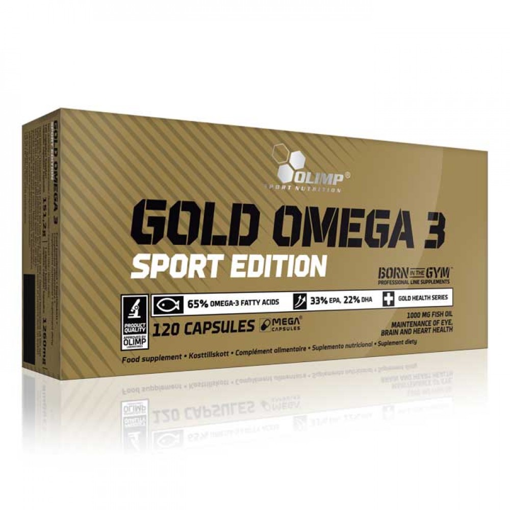 Gold Omega 3 Sport Edition Olimp 120 κάψουλες / Ωμέγα 3 λιπαρά