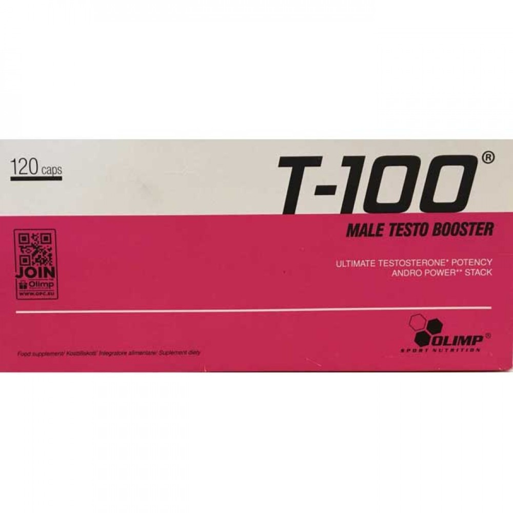 T-100 Male Testo Booster 120 caps - Olimp