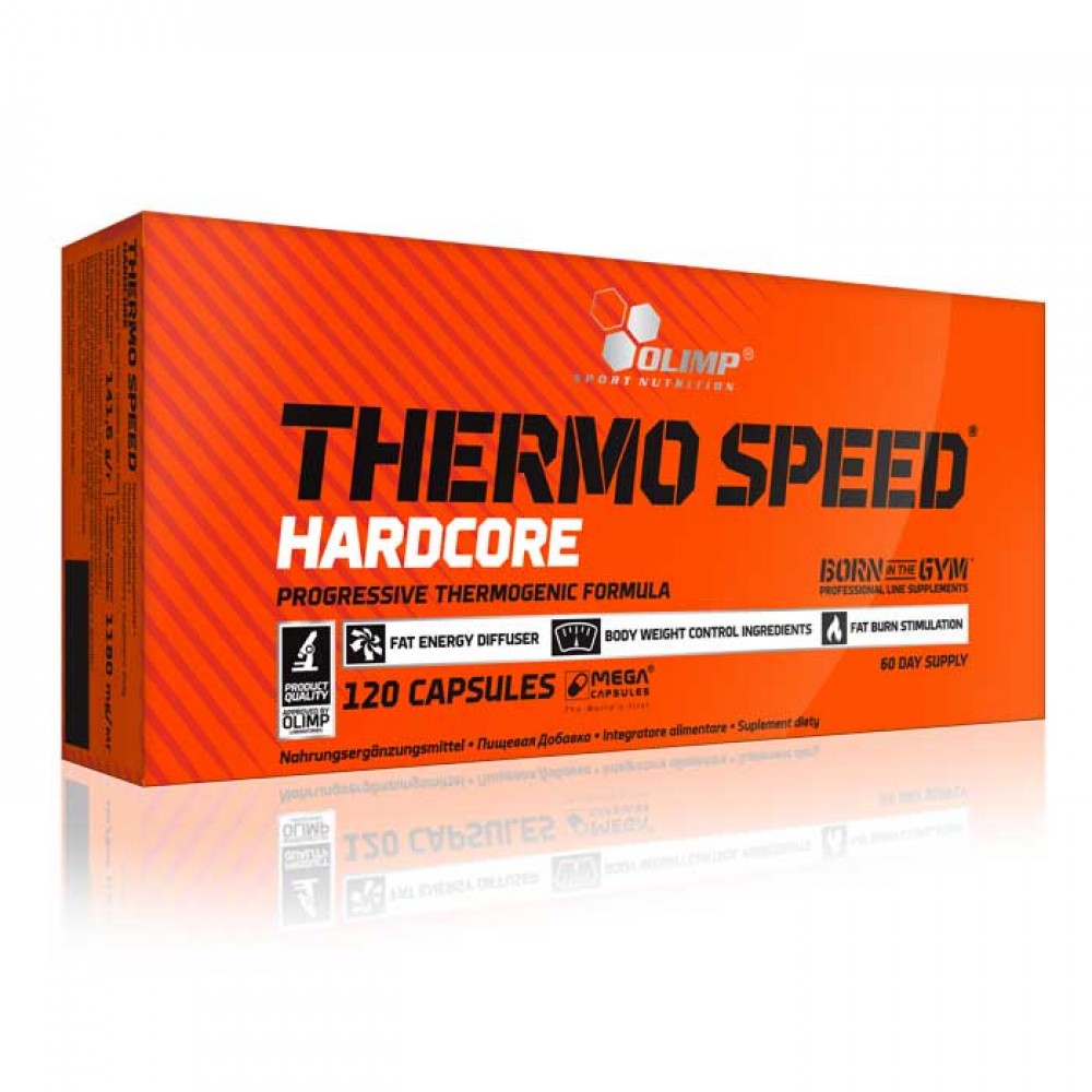Thermo Speed Hardcore Olimp 120 κάψουλες / Λιποδιαλύτης