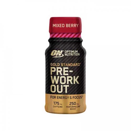 Gold Standard Pre-Workout Shot 60ml - Optimum Nutrition Gold Standard Pre-Workout Shot 60ml - Optimum Nutrition