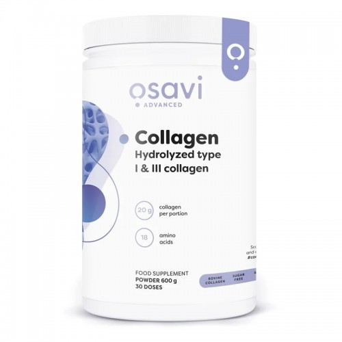 Collagen Peptides Hydrolyzed Type 1 & 3 600g - Osavi