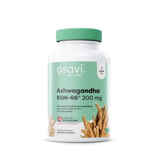 Ashwagandha KSM-66 200mg 60vcaps - Osavi