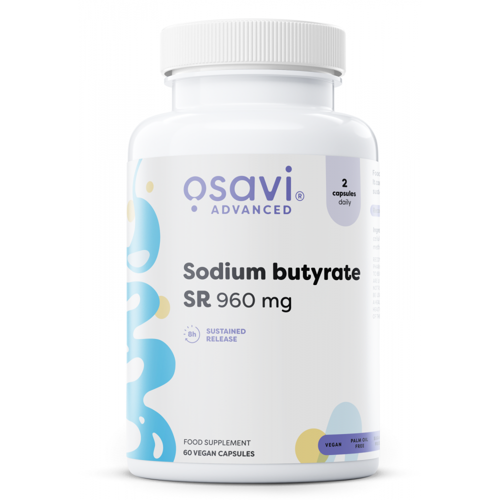Sodium Butyrate Sr 960 Mg Sustained Release 60 Κάψουλες - Osavi