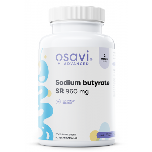 Sodium Butyrate Sr 960 Mg Sustained Release 60 Κάψουλες - Osavi