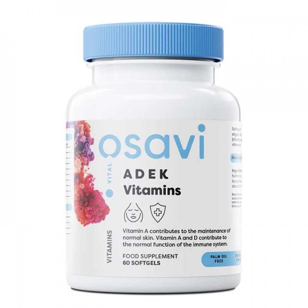 ADEK Vitamins 60 softgels - Osavi