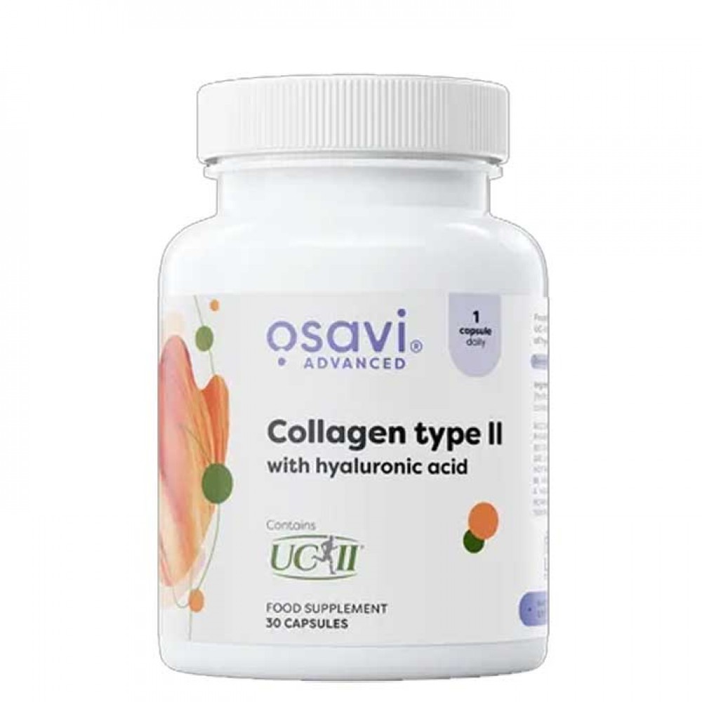 Collagen Type II with Hyaluronic Acid 30 capsules - Osavi