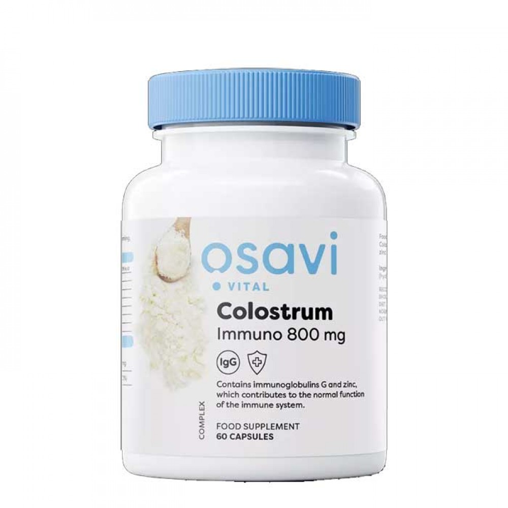 Colostrum Immuno 800mg 60 caps - Osavi