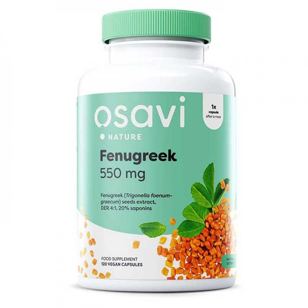 Fenugreek 550mg 120 vcaps - Osavi Fenugreek 550mg 120 vcaps - Osavi