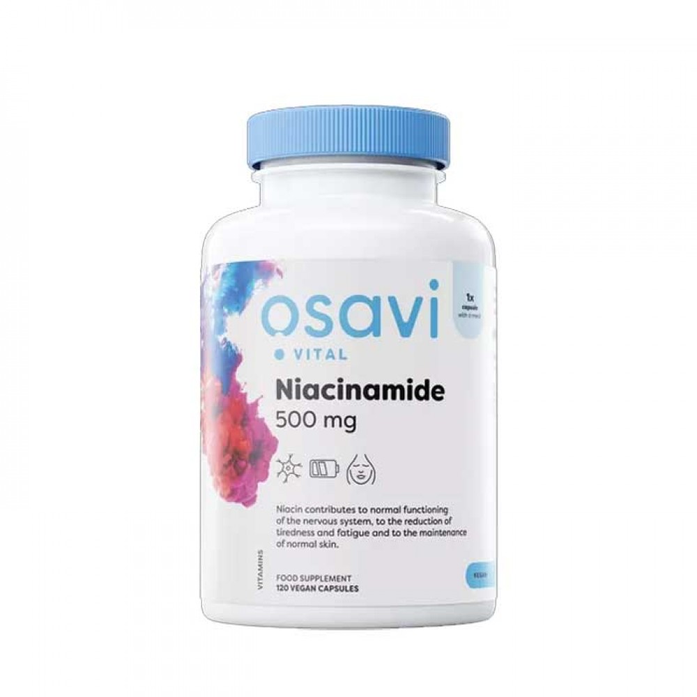 Niacinamide 500 mg 120 vcaps - Osavi