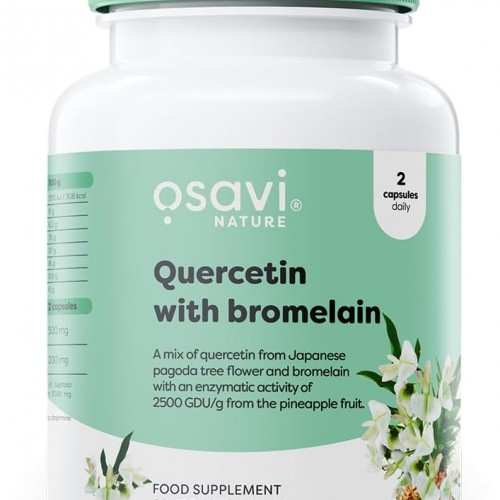 Quercetin Bromelain 200/2500 60 vcaps - Osavi