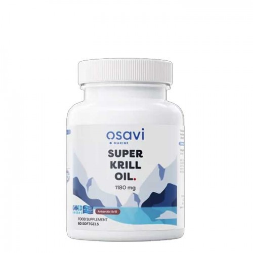 Super Krill Oil 1180mg 60 softgels - Osavi