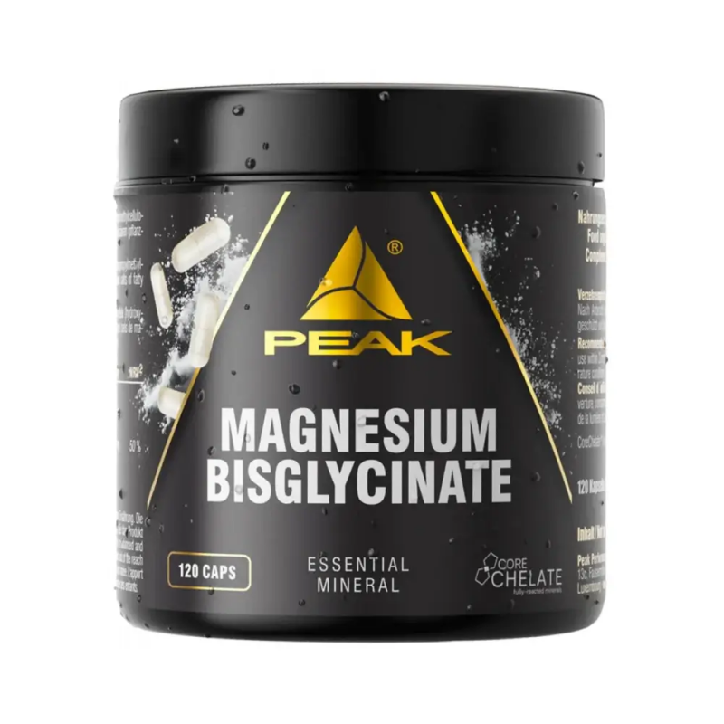 Magnesium Bisglycinate 120 Capsules - Peak