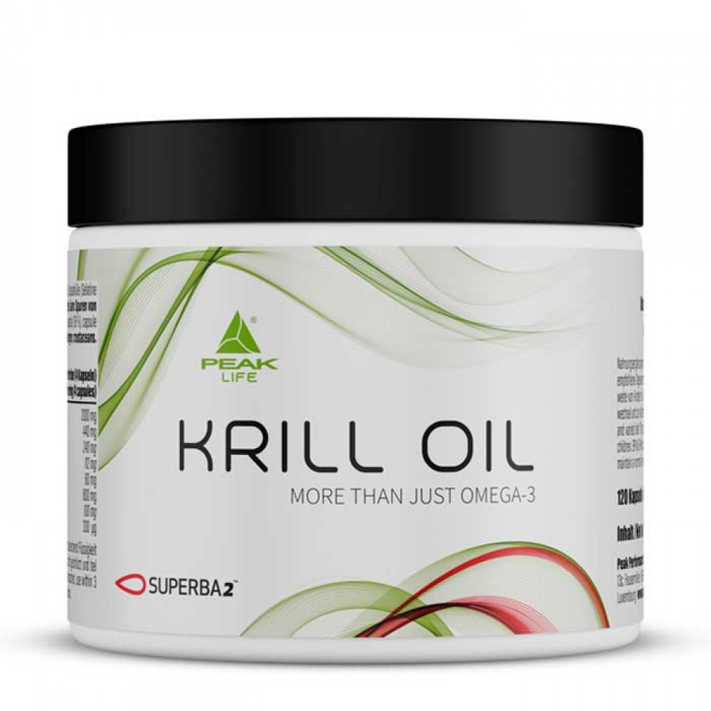 Krill Oil 120 Capsules - Peak