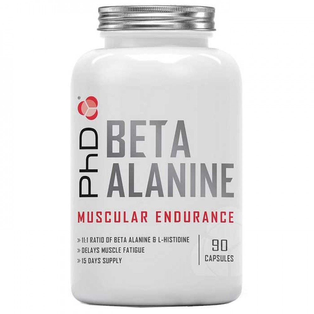 Beta Alanine 90 κάψουλες - PhD Nutrition