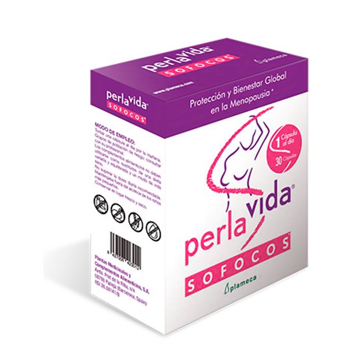 PerlaVida Sofocos 30 caps - Plameca