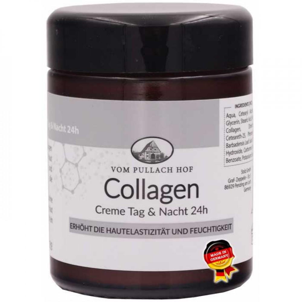 Collagen Creme 100 ml - Pullach Hof / Κρέμα με κολλαγόνο μέρας & νύχτας