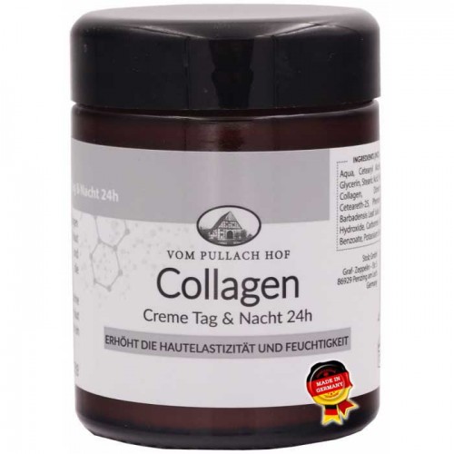 Collagen Creme 100 ml - Pullach Hof / Κρέμα με κολλαγόνο μέρας & νύχτας Collagen Creme 100 ml - Pullach Hof / Κρέμα με κολλαγόνο μέρας & νύχτας