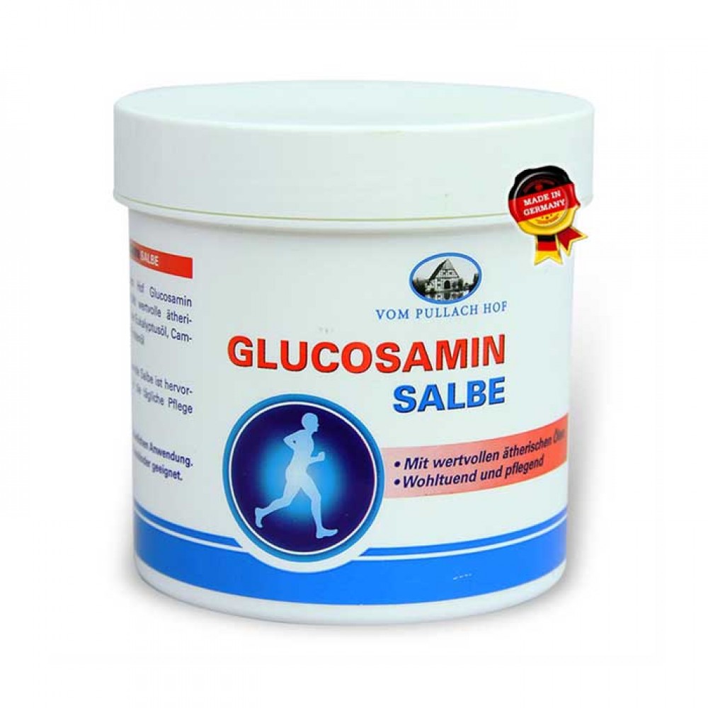 Glucosamin Salbe 250ml - Pullach Hof / Αλοιφή Γλυκοζαμίνης για Αρθρώσεις
