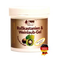 Τζελ Κάστανο - Αμπέλι 250ml Pullach Hof / Τζελ για Κουρασμένα Πόδια